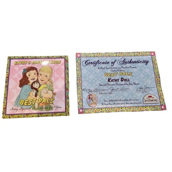 Jim Shore Best Pals Classic Kathy Doll Box & Music CD KatJan Inc 2011 Toy 17" - Picture 8 of 16